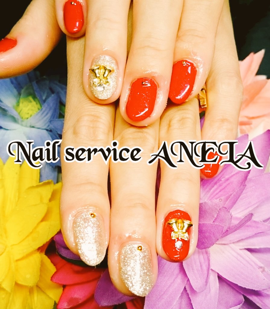 Nail Service Anela クリスマスネイル 宇都宮 ネイルサロン プライベートサロン Anela アネラ T Co Z8ay4q24zm
