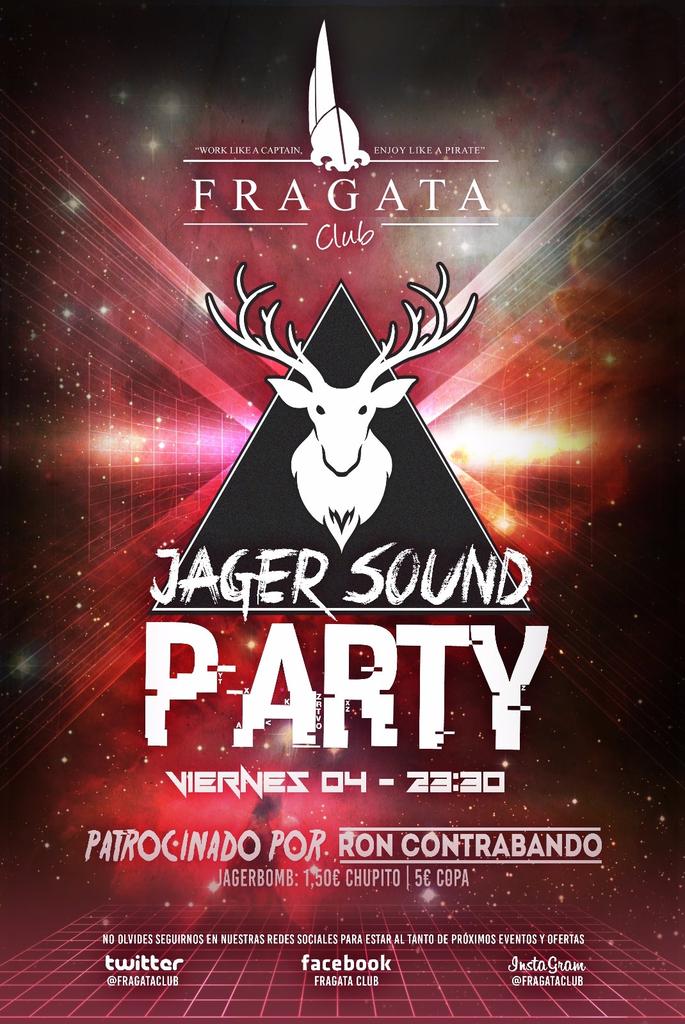 Este viernes, FIESTÓN con <a href="/JagerSoundDjs/">Jager Sound</a> 
Chupito de JagerBomb a 1.5€
#NoJagerNoParty