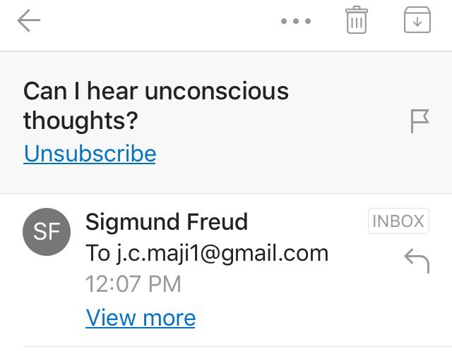 when he surprises you with a cute email >>>