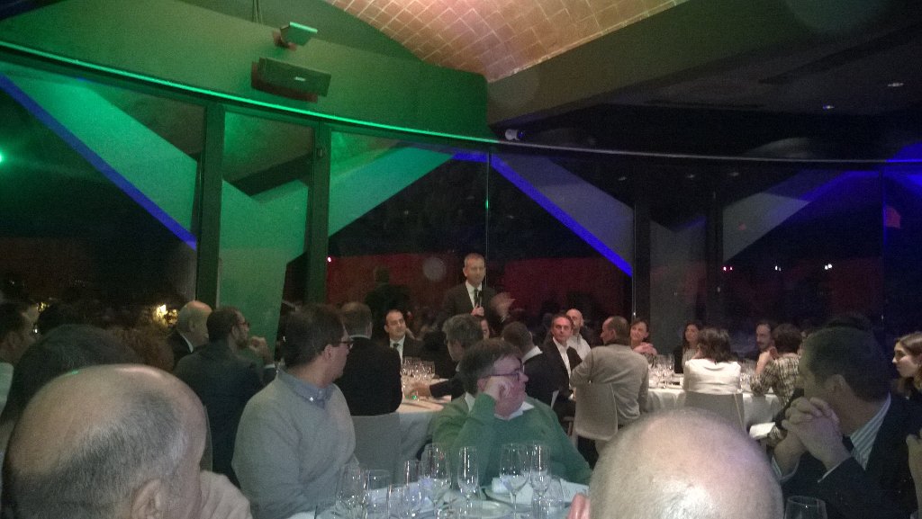 mauromaniforti's tweet photo. Italian dinner party #conv2015 https://t.co/uH6YYwJeGq
