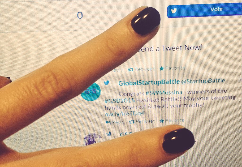 annalisa_dnt's tweet image. É ufficiale !!! We Win #swmessina #GSB2015