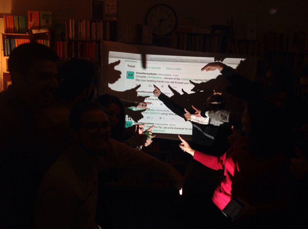 Atrignano's tweet image. I vincitori della #GSB2015 messina @Fiorello @pelopippo #swmessina !!!!!! @RoyPaci @google