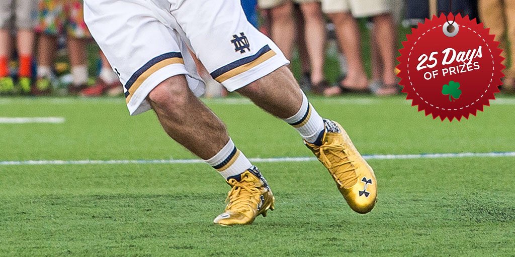 The Fighting Irish (@fightingirish) on Twitter photo 🍀 #ND25Days OF PRIZES: <a href="/NDlacrosse/">Notre Dame Lacrosse</a> Day
RETWEET FOR A CHANCE TO WIN
@UALacrosse ND socks 🍀 #ND25Days OF PRIZES: <a href="/NDlacrosse/">Notre Dame Lacrosse</a> Day
RETWEET FOR A CHANCE TO WIN
@UALacrosse ND socks