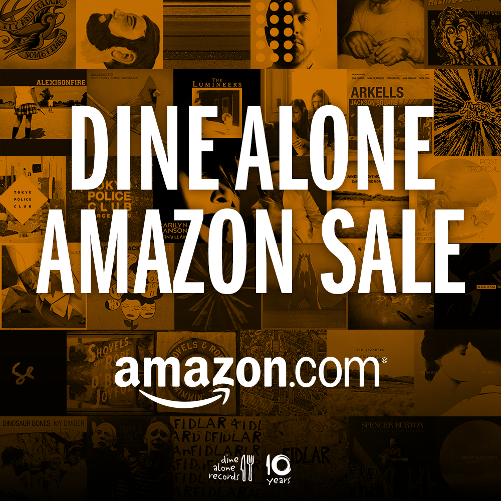dinealonemusic's tweet photo. AMAZON LABEL SALE! Grab some of our best sellers on @Amazon at a discounted price: https://t.co/VhvYgsBeAI #DA10year https://t.co/22V9xvErhy