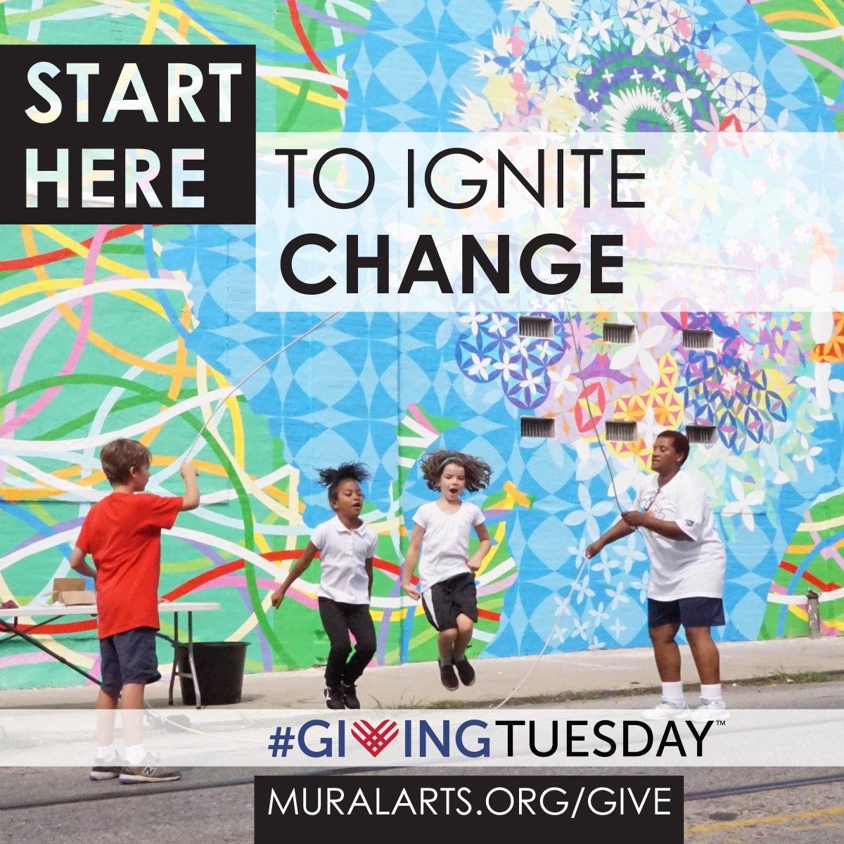 muralarts's tweet photo. Art ignites change, but we need your #GivingTuesday support to make the art happen: https://t.co/fAykzIlT90 https://t.co/M3BVG476kR