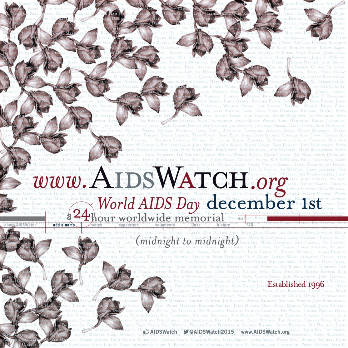 AIDSWatch2015's tweet image. worldwide until midnight  NOW AIDSWatch.org
share / watch/ repeat