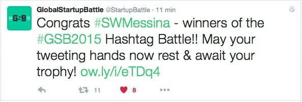 ValeGuer's tweet image. and the winner is #swmessina! yeahhhhh
