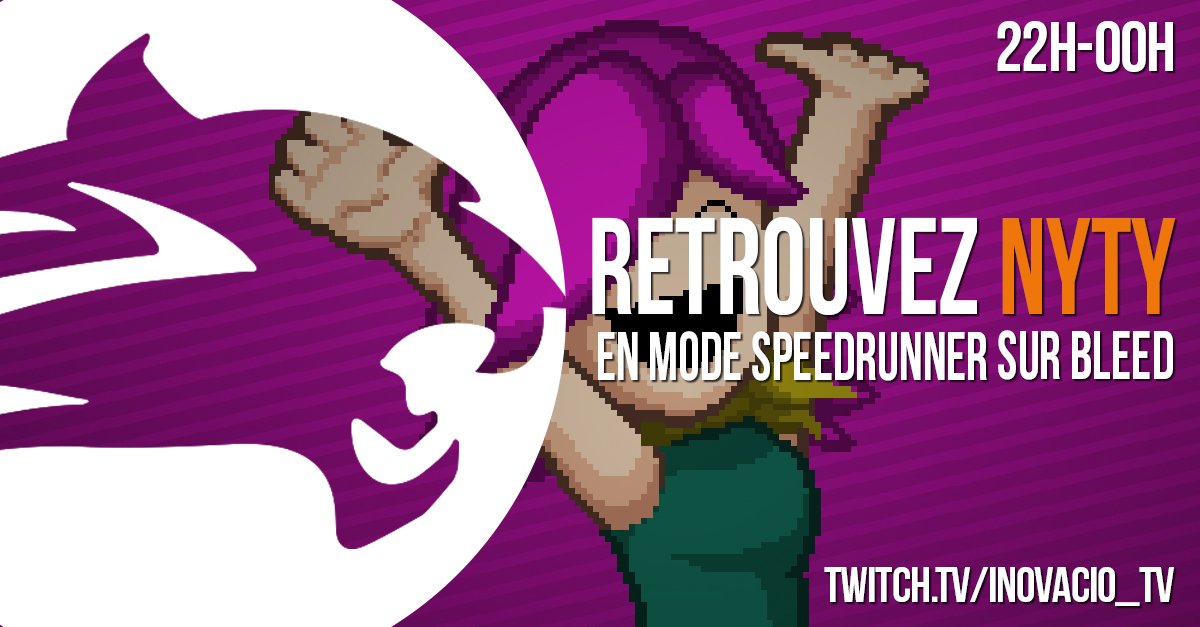 inovacioesport's tweet image. @NytyTV fait du speedrun sur bleed, allez-y! :)
twitch.tv/Inovacio_TV
@FranceStreaming 
@Stream_Francais