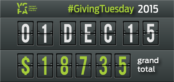 VCFA's tweet photo. Who has inspired you @VCFA? Give in honor of someone! #GivingTuesday #SupportVCFA @WeAreVCFA (p.s. We're close!) https://t.co/Fm9AcH6lXX