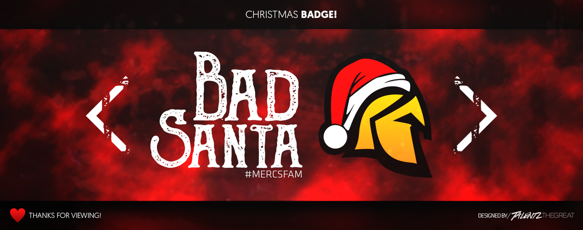 NICKMERCS's tweet image. #MercsFam - @talentzthegreat has us ready to the celebrate the holidays in style! Officially submitted =)