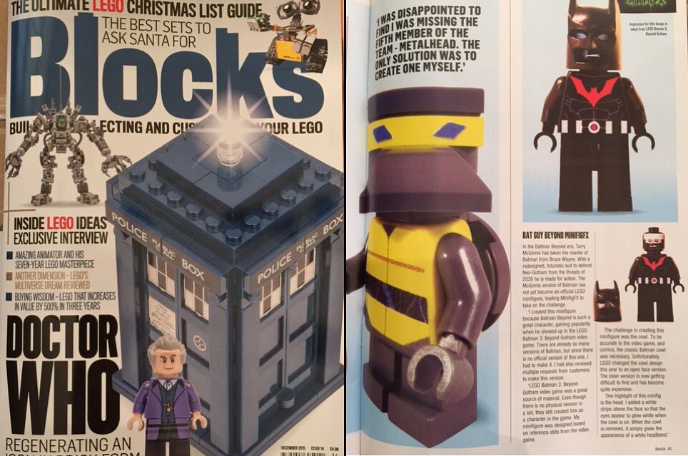 2nd feature in <a href="/blocksmagazine/">Blocks magazine</a>!! Don't have a subscription? What are you waiting for? #LEGO #Batman #BlocksMagazine