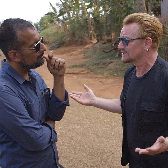 BenjiLanpher's tweet photo. Shot this with @SurooshAlvi &amp; @U2. "Countdown to Zero" premiering tonight @ 9pm ET on VICE on HBO. #WorldAIDSDay https://t.co/VclIkHQWbB