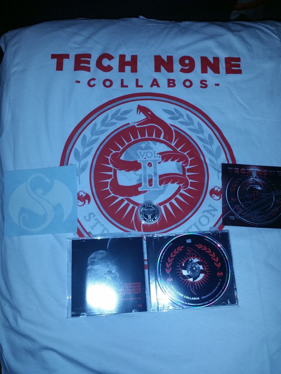 Dizz2K7's tweet photo. @TechN9ne collabos - #StrangeulationVol2 @StrangeMusicInc #preorder https://t.co/qE6BXZuJ2B