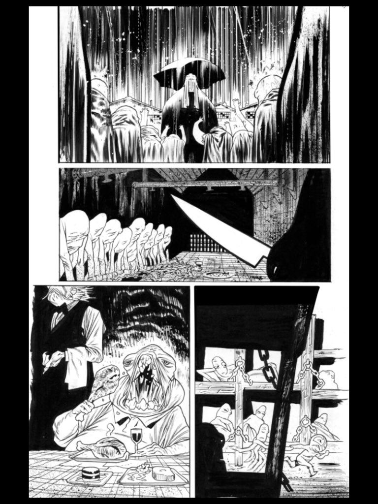Rumble 9 inks. Loooooove rain scenes. 