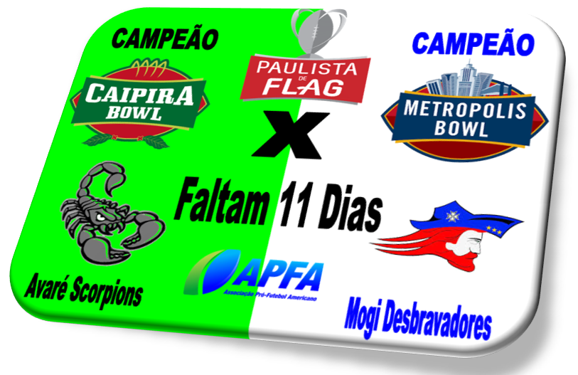 ScorpionsFlag's tweet photo. Ta chegando a hora da grande final do Paulista de Flag Football
Dia 13/12 em Avaré
Em breve Maiores informações... https://t.co/79BpwEPOzW