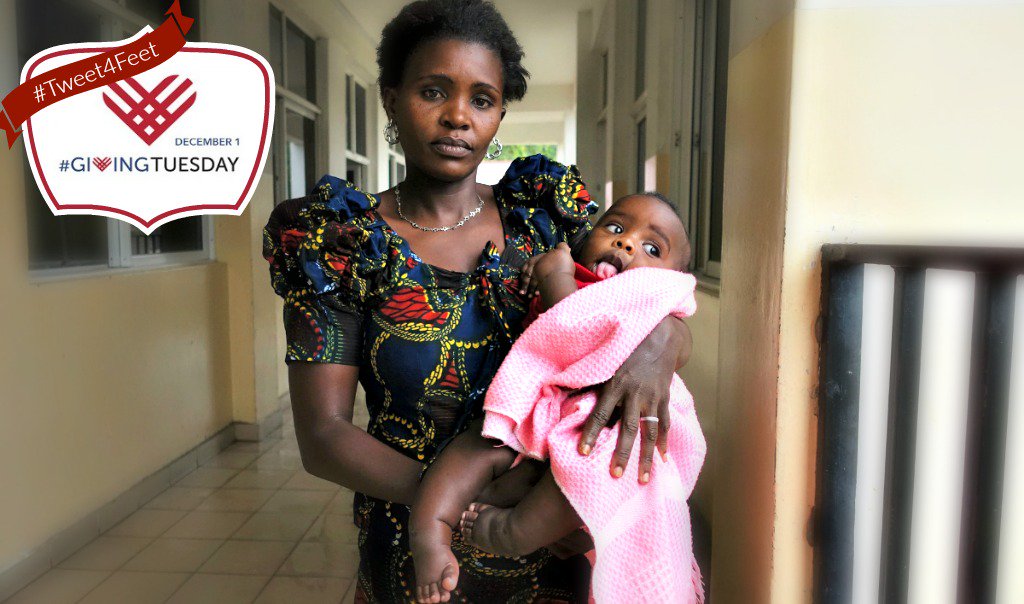 miraclefeet's tweet photo. Elinaβs journey to get her son help included a rowboat & a 12 hr bus ride. #Tweet4Feet to π this mom. #GivingTuesday https://t.co/Kcp6wBifUy