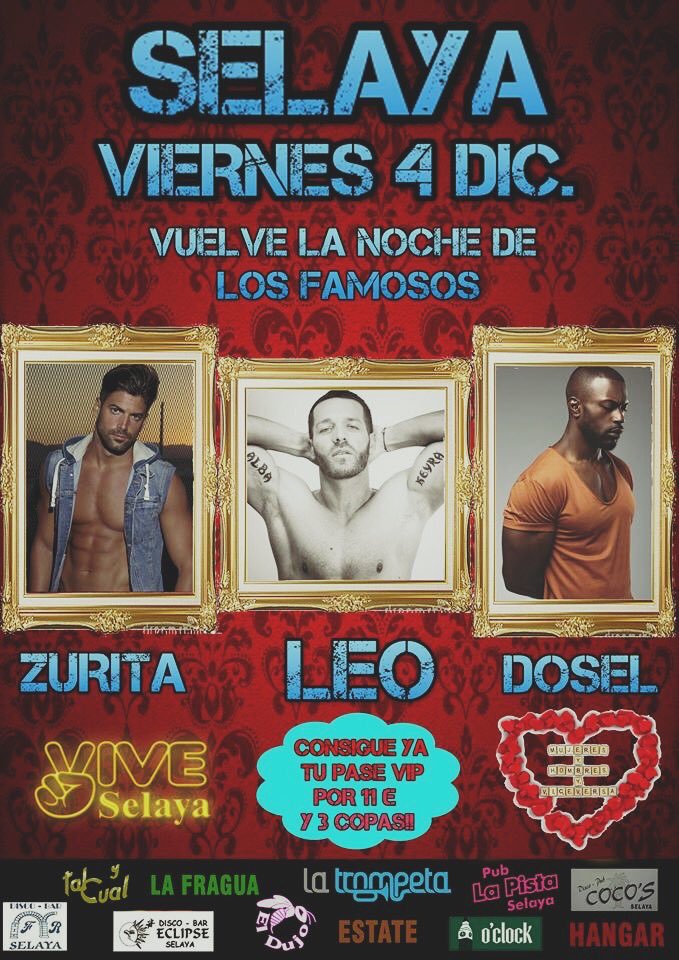 ViveSelaya's tweet photo. Aquí tienes tu plan de VIERNES con

 > @JavierZurita_ 
 > @lecamas
 > @akadosel 

🙈🙉🙊 https://t.co/NHRGbG9tJi