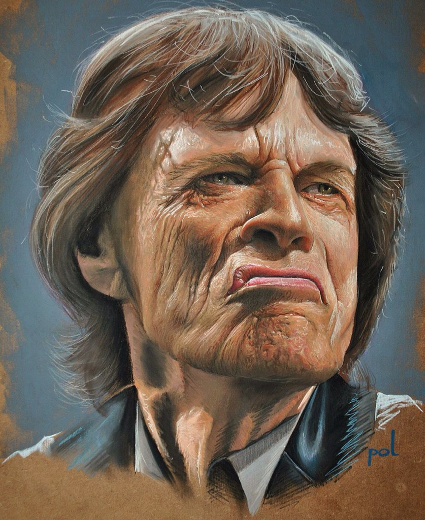 Pol_tattoo's tweet photo. JAGGER <3 

Proceso: pastel sobre tabla. https://t.co/wmmsNaooX1