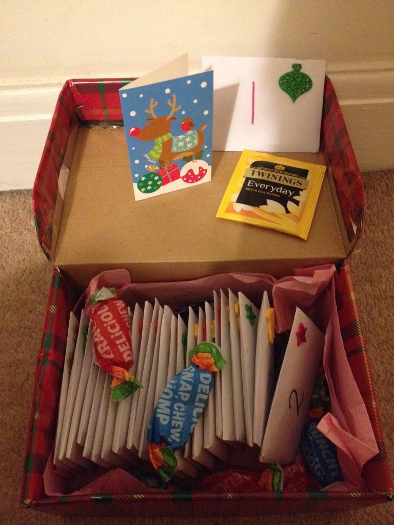 clairelkennard's tweet photo. Received this in the post- one of the nicest surprises I've ever had! #AdventCountdown #SecretSanta #TeaByPost https://t.co/7oNSvAv06x
