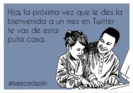 tweecardspain's tweet photo. La próxima vez que le des la bienvenida a un mes... https://t.co/cT13inrEz0