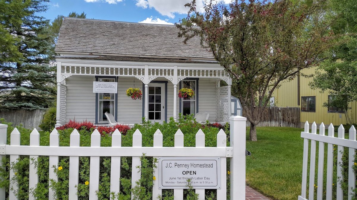 J. C. Penney homestead. Looks right out of a movie. #wy125 #jcpenney #sweetwaterwy