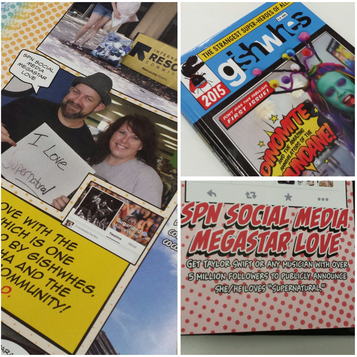 pambee9's tweet photo. @kristianbush You made the book! Thanks again for helping #teamMonkeyBrigade #runnersup #gisHwhes1015 https://t.co/vlfWksQde6