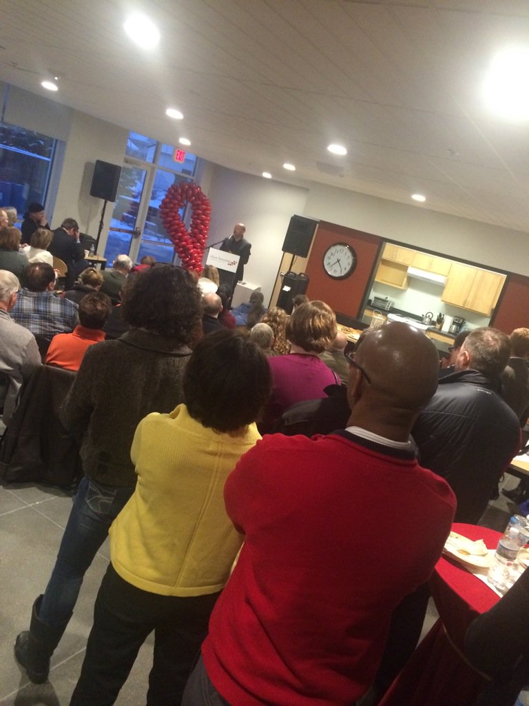 World AIDS Day was celebrated in Robbinsdale today with the grand opening celebration of Clare Terrace.