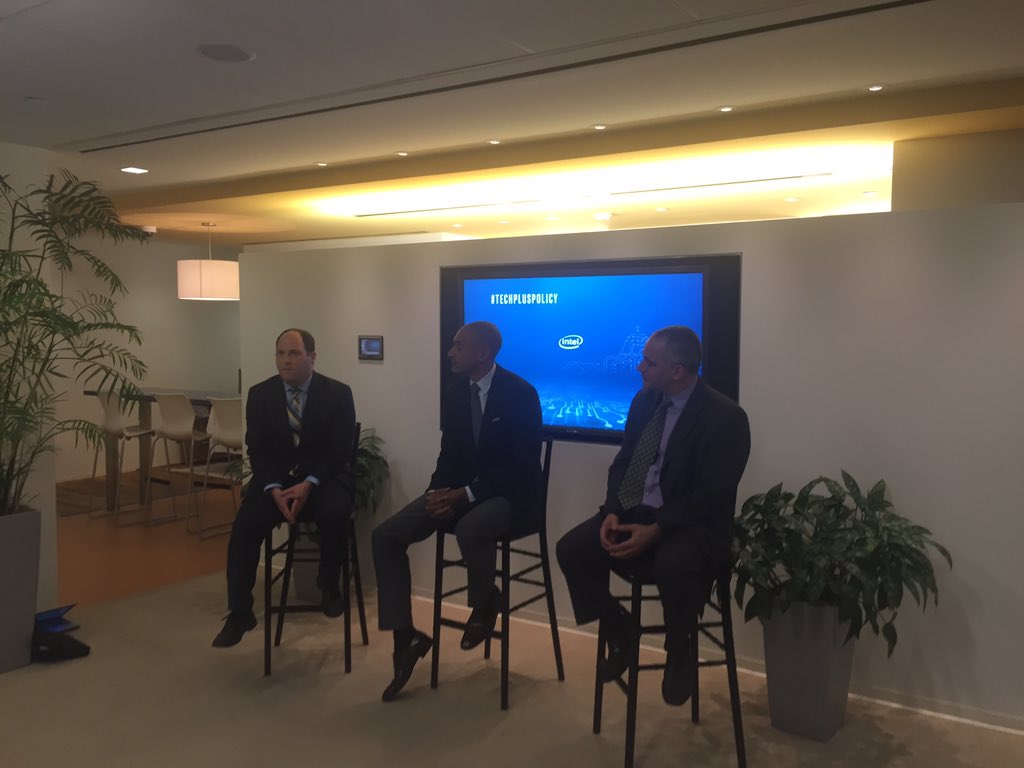 McAfee_Gov's tweet photo. .@youngdchris leads discussion on paying down the #cyber debt #techpluspolicy @intel https://t.co/PwBiJrKWDU