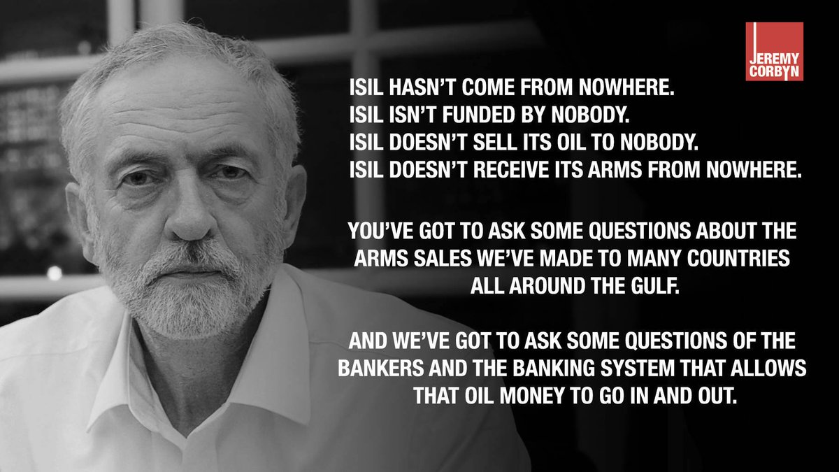 ForTheMany2020's tweet photo. This from @jeremycorbyn on BBC news earlier with @bbclaurak #dontbombsyria 
RT if you agree https://t.co/IiEwb6vknR
