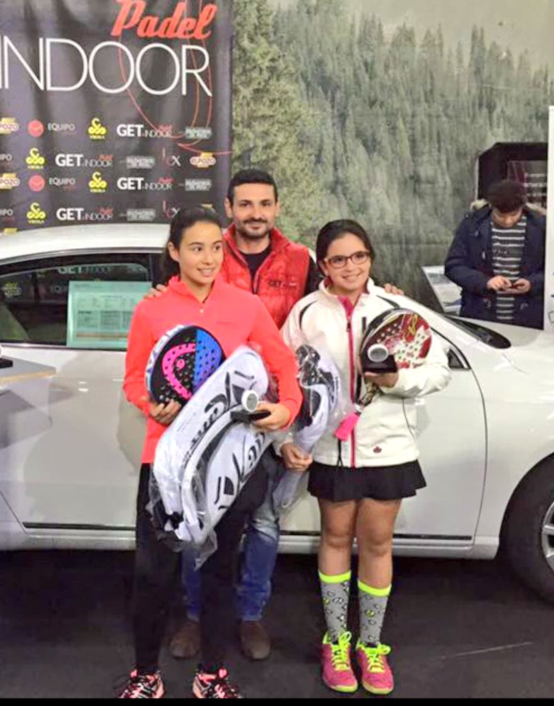MenoresCPTF's tweet photo. Nuestras alevines Sonso Castresana-Elena Alcalde se proclaman campeonas del torneo @getindoorpadel !
@CPTFuencarral https://t.co/THJjU6V4gg