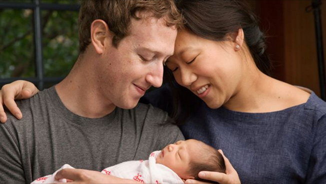 Adweek's tweet photo. New parents Mark Zuckerberg &amp; Priscilla Chan are giving away 99% of their Facebook fortune: https://t.co/TQ7Yi9UPCf https://t.co/frbM6RxXpq