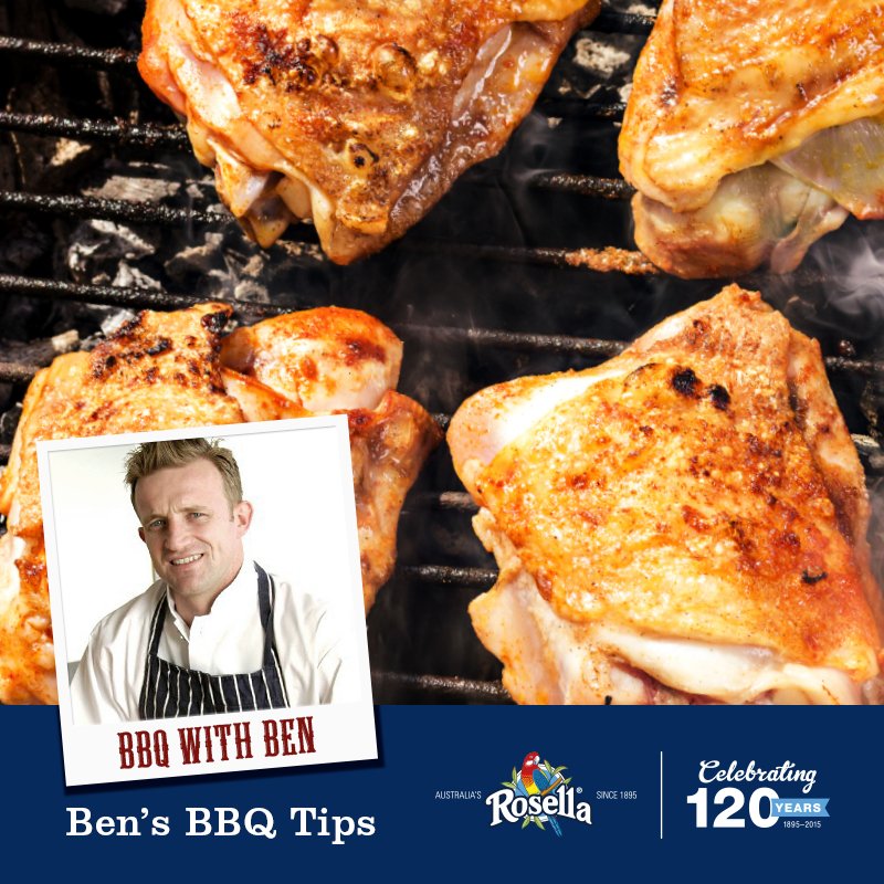 Rosella_Aus's tweet photo. Are you a 'BBQ tosser'? Ben explains why ‘patience is a virtue’ when it comes to the BBQ: https://t.co/ob0Lhc9Ij9 https://t.co/eBAVJDsaqe