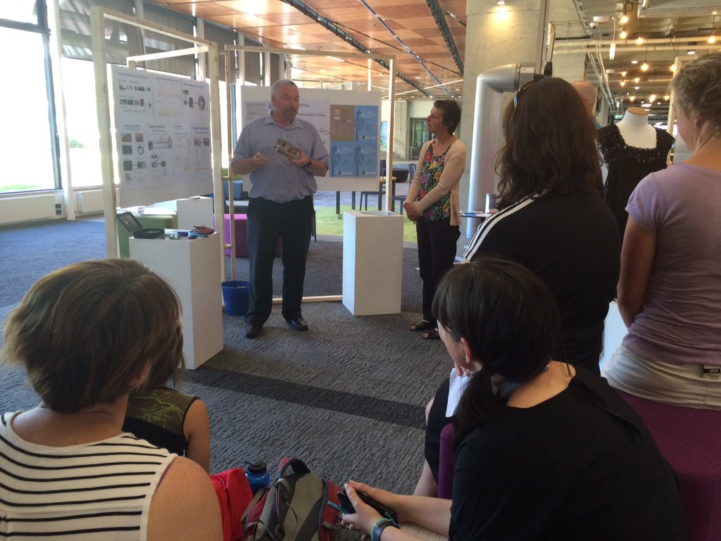 samuelmann's tweet photo. Sustainable innovation in energy management from @workspaceNZ's Neville Auton @OtagoPolytech #sustainabilityShowcase https://t.co/bp6QzwSjoF