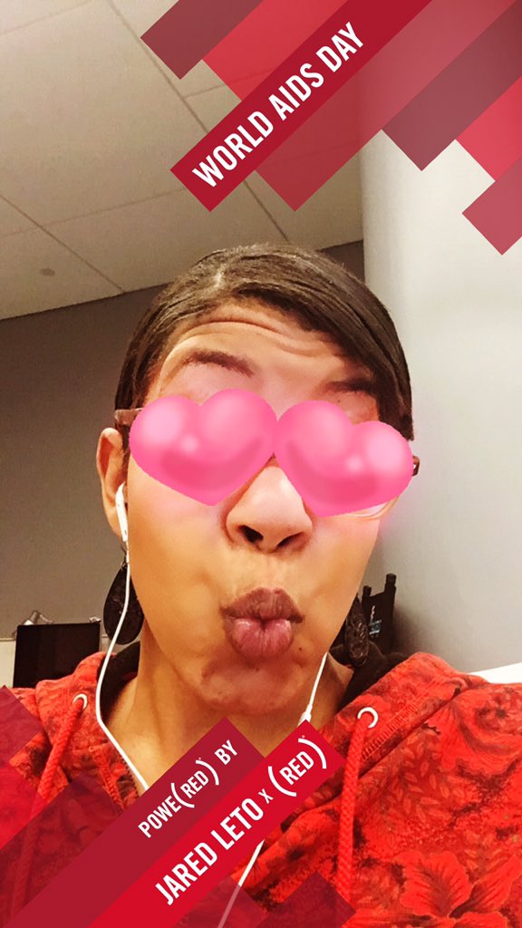 engadget's tweet photo. #ICYMI: Today is #WorldAIDSDay. Do your part with one of three custom Snapchat filters. One snap donates $3 to @RED https://t.co/GBVMcPR6X3