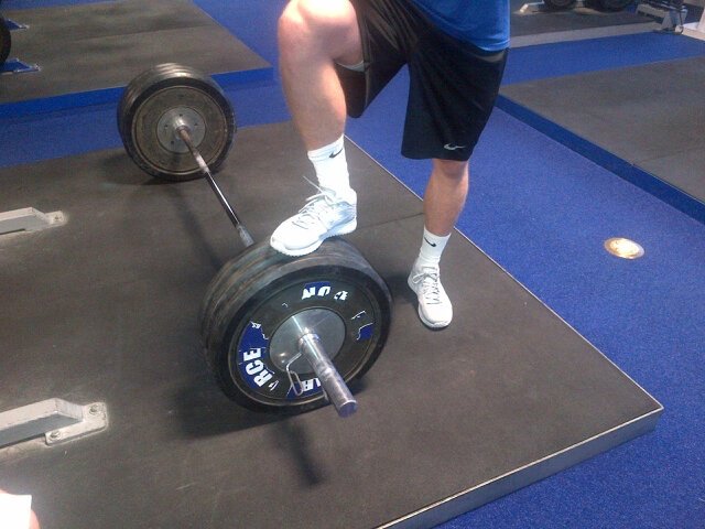 AF_Lax's tweet image. Cleans. Warden going for 315. #explosivepower