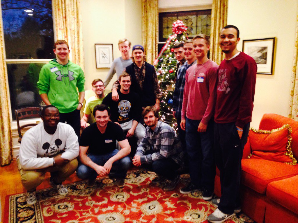 Thank you <a href="/LXAThetaSigma/">Lambda Chi Alpha- DU</a> for great help for Mrs. Manuel in <a href="/DruryUniversity/">Drury University</a> Pres. House Christmas decorating!