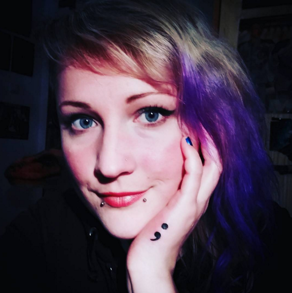 BarbieLichtman's tweet photo. @ProjSemicolon :) stay strong https://t.co/RKfaKcXdeB