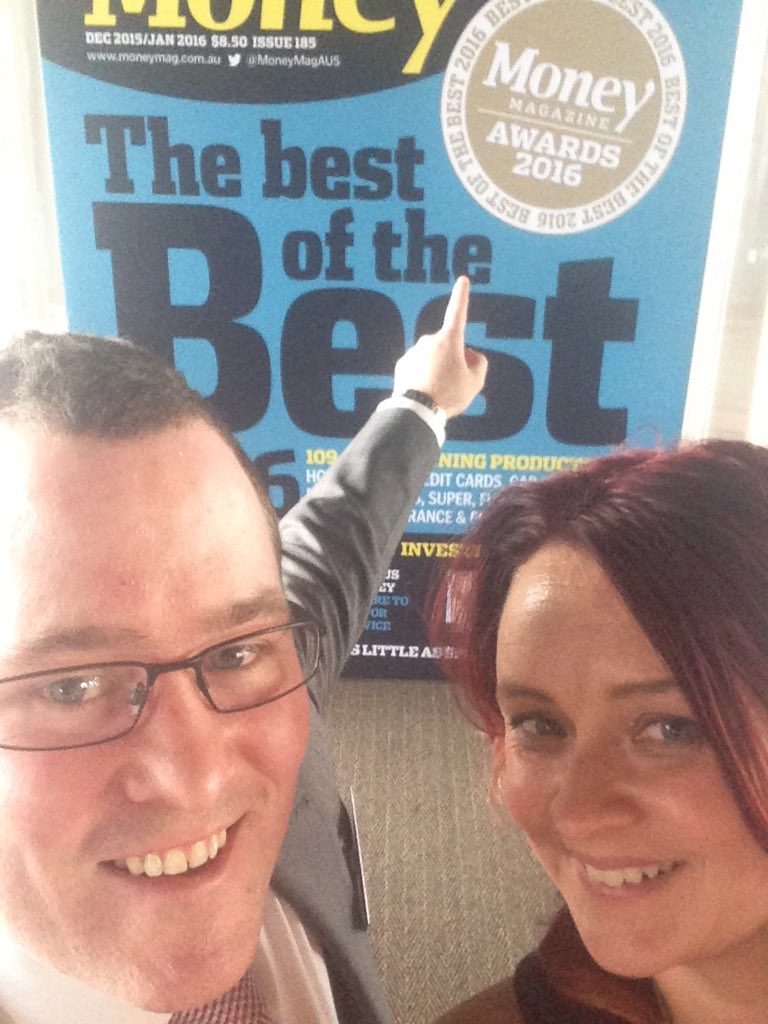 SSkye75's tweet photo. Money Magazine Best of the Best Awards 2016 @moneymagAUS #bob #essentialsbyaai #innovation #insuranceaffordability https://t.co/CGU3u0WgVn