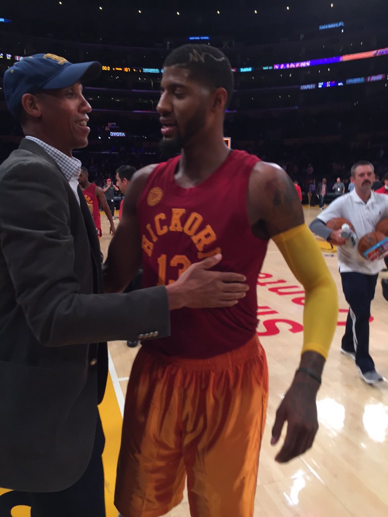 Lost in the Kobe LoveFest and rightfully so, is the unbelievable play of <a href="/Yg_Trece/">Paul George</a>. Keep balling my friend..