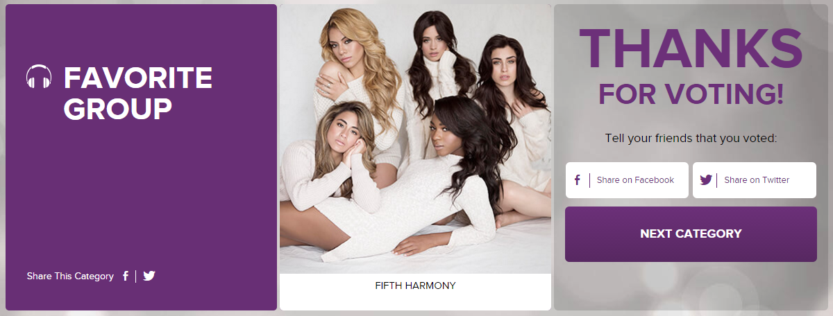 damndinally's tweet photo. @5HVoteStats #VideoMTV2015 Fifth Harmony https://t.co/Q0ThMDj0sc