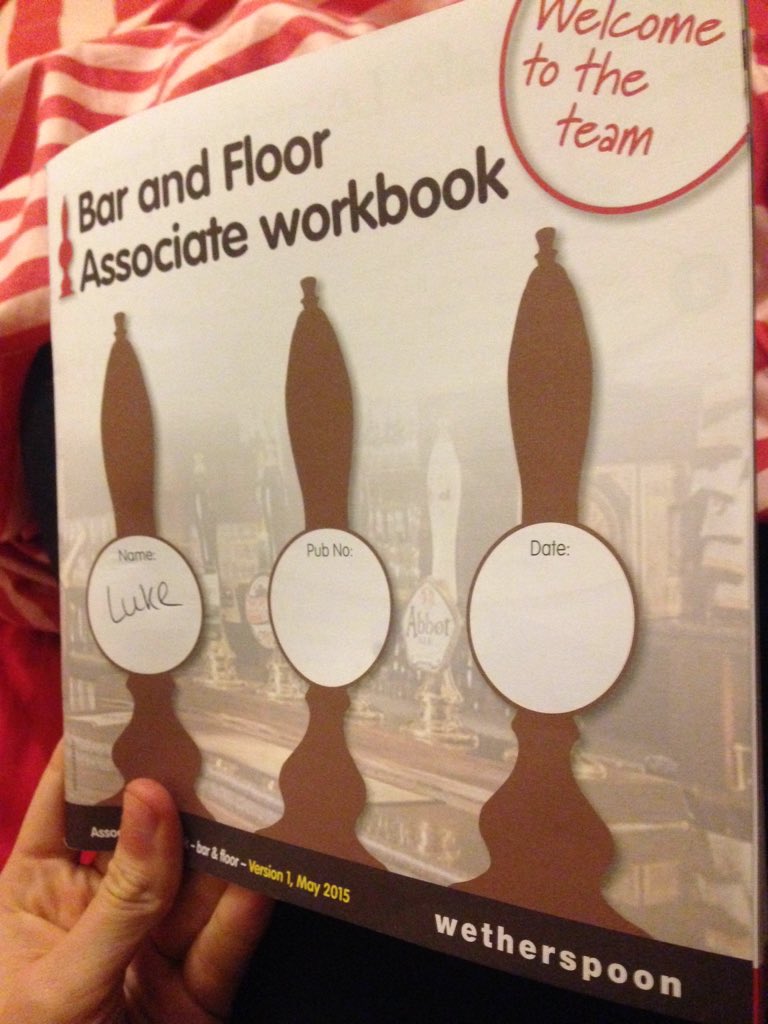 LMackenzie96's tweet photo. As if I have been given homework from working in a bar... https://t.co/2OVjxceZ8S