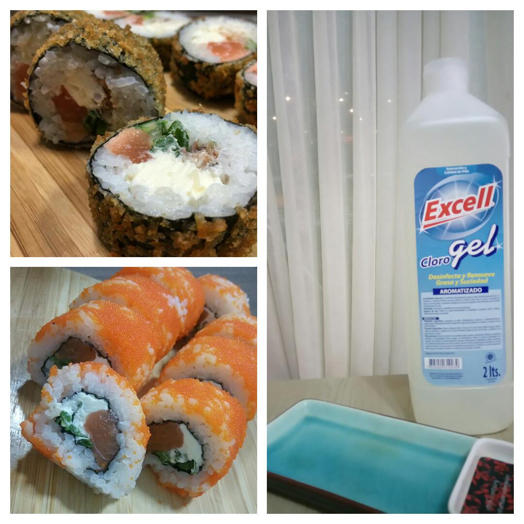 mikasushi7's tweet photo. Al trabajar con pescados  la desinfección es fundamental por eso en @Mikasushi7 usamos Cloro gel de @ExcellChile https://t.co/PtzOoQZkCg