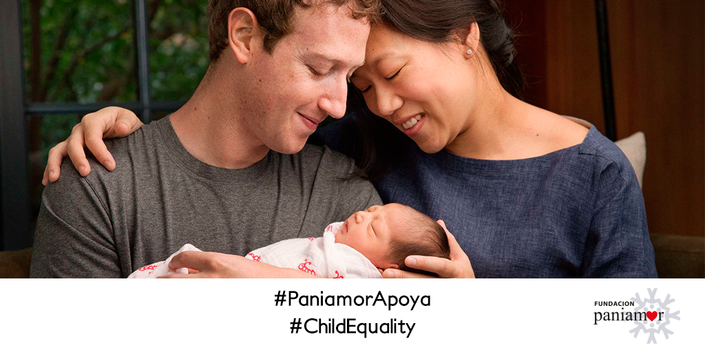 Paniamor's tweet photo. #MarkZuckerberg donará el 99% de su patrimonio  para promover la #IgualdadInfantil en el mundo. #ChildEquality #fb https://t.co/VeCCTAnqVv