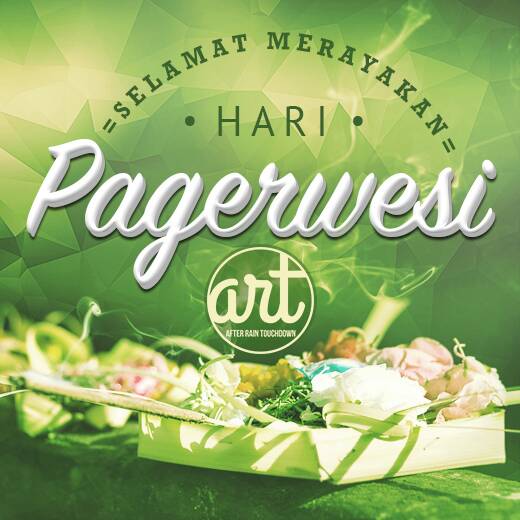 Rahajeng Rahina Pagerwesi,dmogi Ida Sang Hyang Widhi Wasa mapaice krahayuan lan kslamatan mjeng ring smeton sinamian