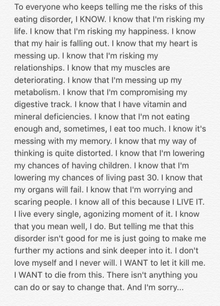 It needs to be said...