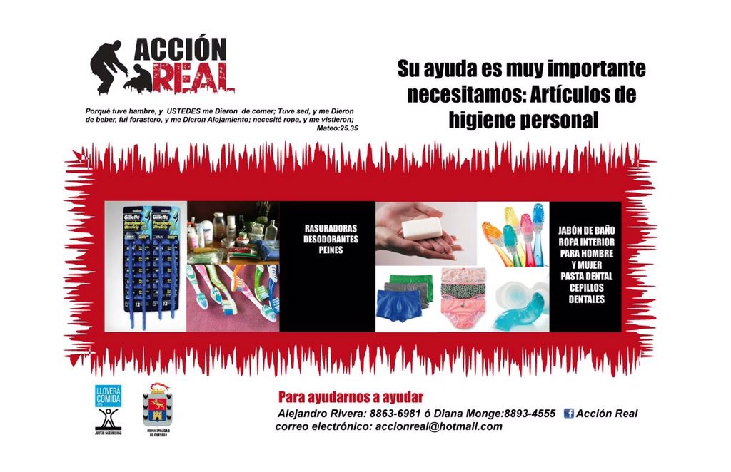 accion_real's tweet photo. #AccionReal te necesita para cumplir la meta https://t.co/4U9GWHBLB0