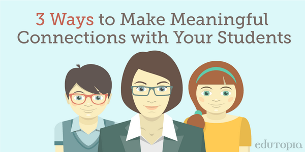 edutopia's tweet photo. Tips to Build Relationships with Students in the First 5 Minutes: https://t.co/HcirYr3dIx. https://t.co/eAwUDk8X7S