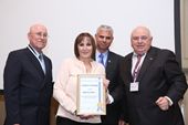 ALD_Reliability's tweet photo. Mina Boyarsky from ALD was awarded the Quality Award by ISQ for promoting Quality and Excellence.Congratulations! https://t.co/CMZ8jUPsnh