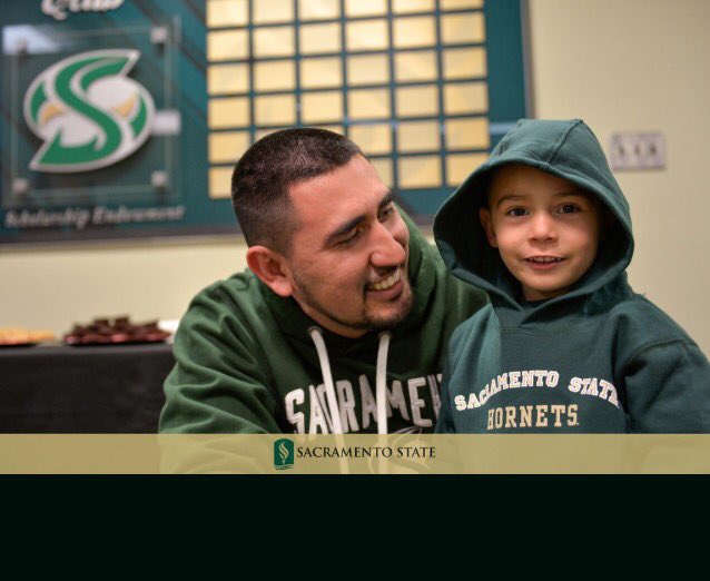 Adancito and I Love #SacState #WeAreMadeAtSacState #HechoEnSacState