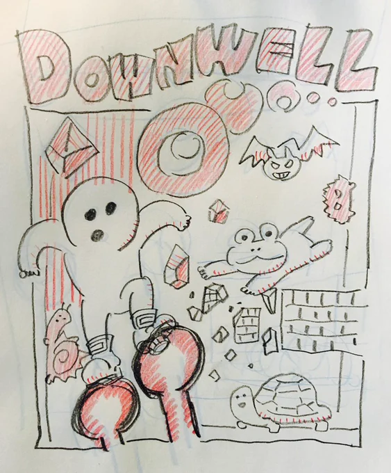 downwellをずーっとやってる。俺は今ゲームをしている…と涙が出るほどこれぞゲームといったゲーム
https://t.co/6yzDpT8TNz 